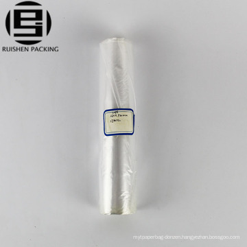 Clear polythene plastic garbage bag on roll factory